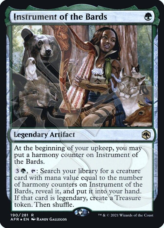 Magic: The Gathering MTG Single Instrument of the Bards (Ampersand Promo) [Dungeons & Dragons: Adventures in the Forgotten Realms Promos]