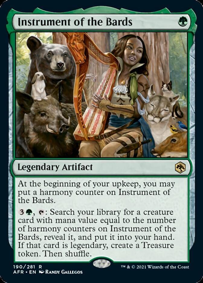 Magic: The Gathering MTG Single Instrument of the Bards [Dungeons & Dragons: Adventures in the Forgotten Realms]