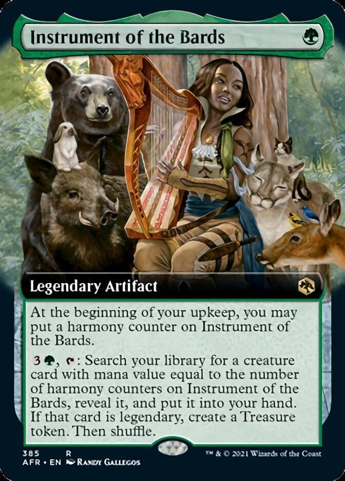Magic: The Gathering MTG Single Instrument of the Bards (Extended) [Dungeons & Dragons: Adventures in the Forgotten Realms]