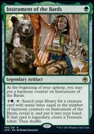 Magic: The Gathering MTG Single Instrument of the Bards (Promo Pack) [Dungeons & Dragons: Adventures in the Forgotten Realms Promos]