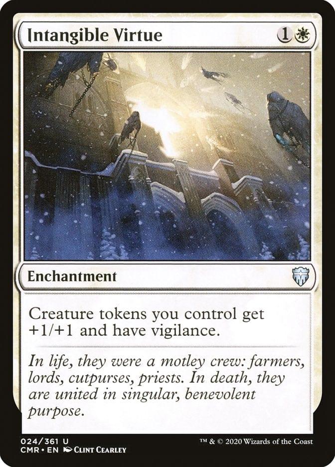 Magic: The Gathering MTG Single Intangible Virtue [Commander Legends]