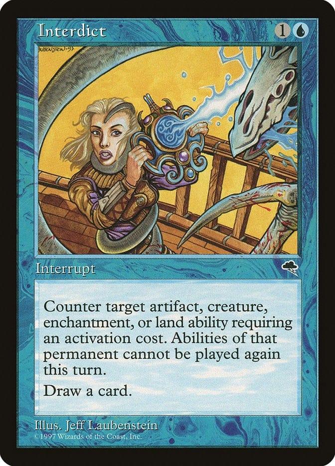 Magic: The Gathering MTG Single Interdict [Tempest]