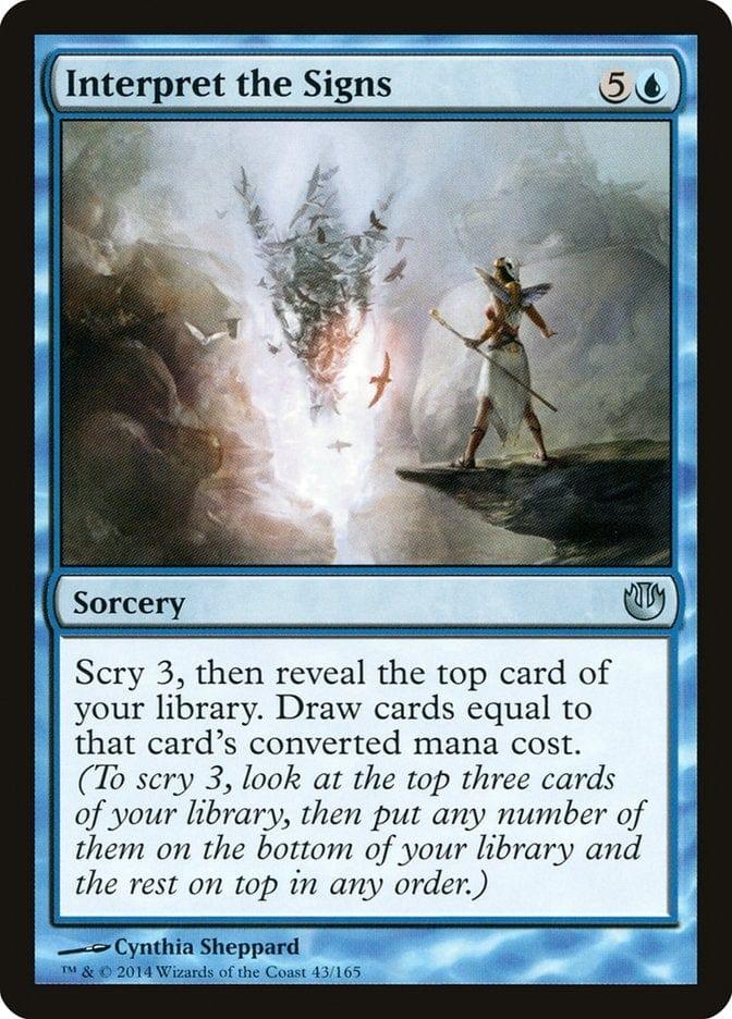 Magic: The Gathering MTG Single Interpret the Signs [Journey into Nyx]