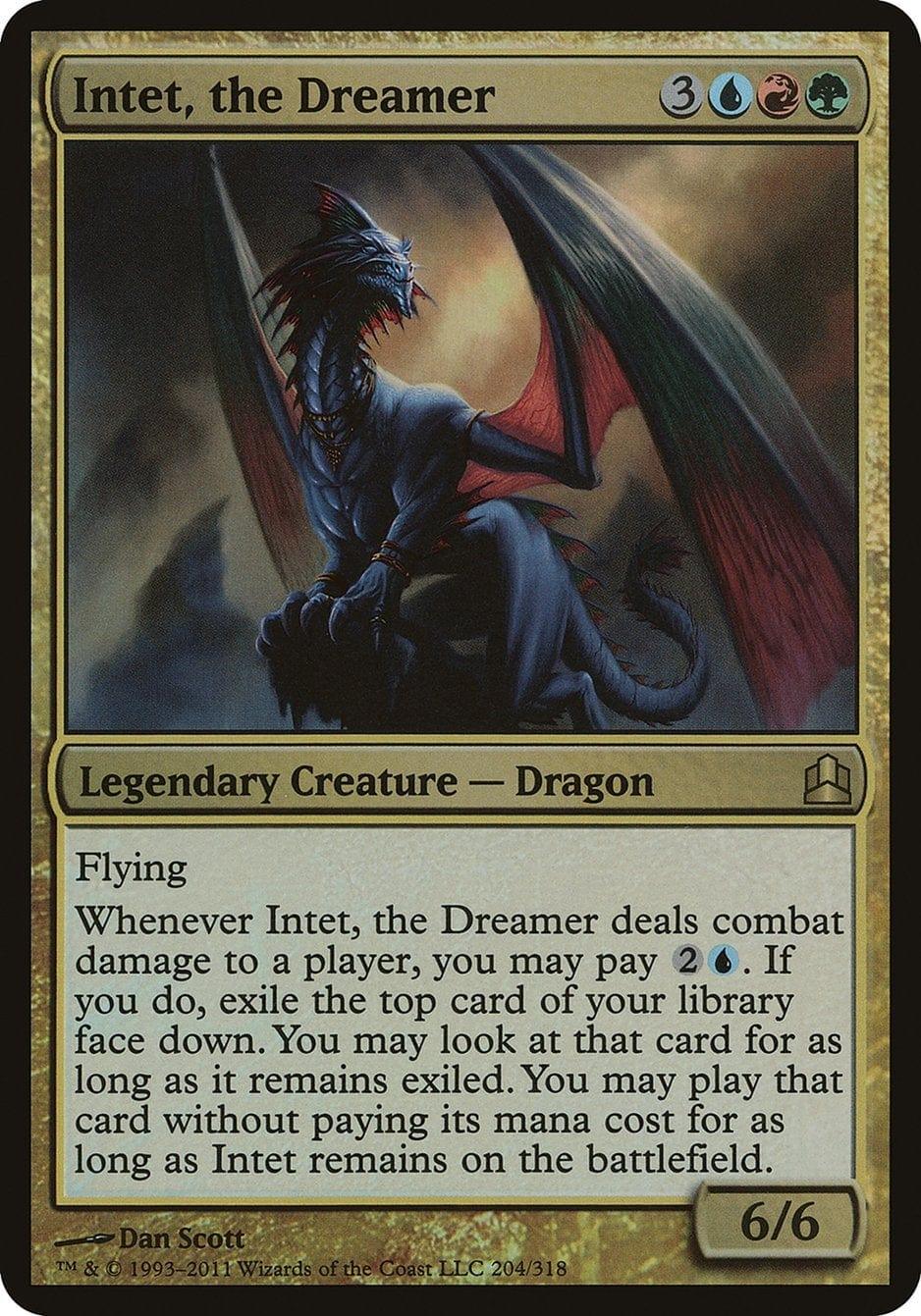 Magic: The Gathering MTG Single Intet, the Dreamer (Oversized) [Commander 2011 Oversized]