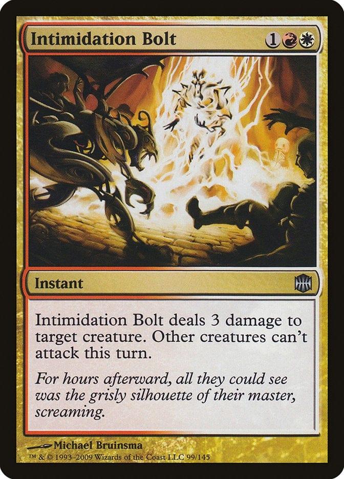 Magic: The Gathering MTG Single Intimidation Bolt [Alara Reborn]