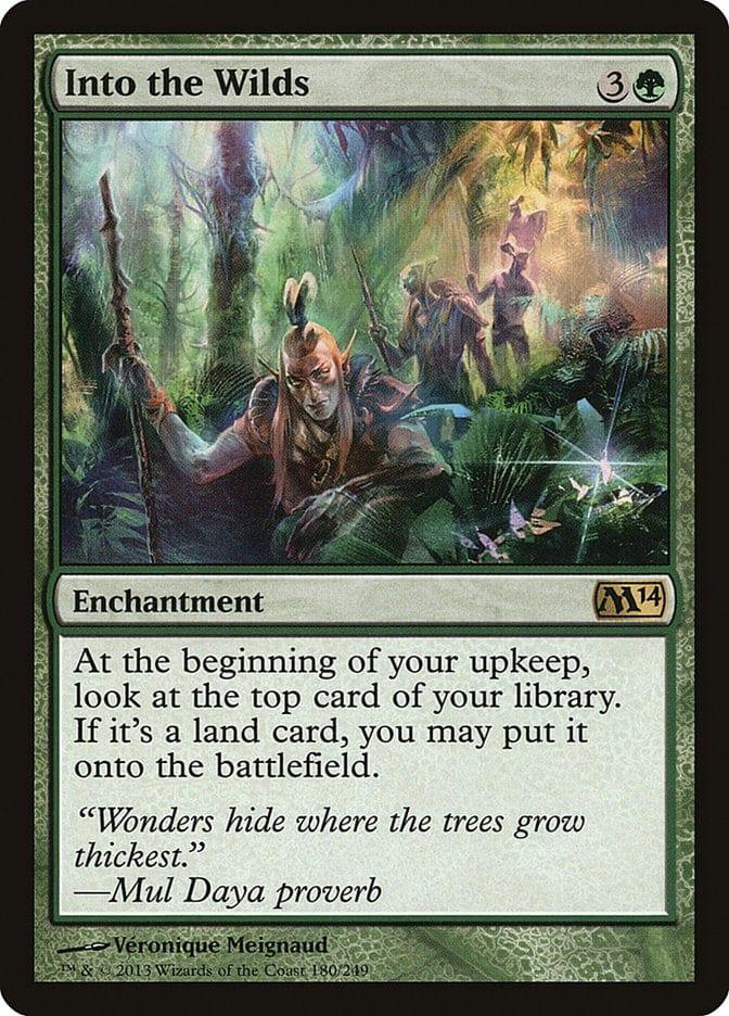 Magic: The Gathering MTG Single Into the Wilds [Magic 2014]