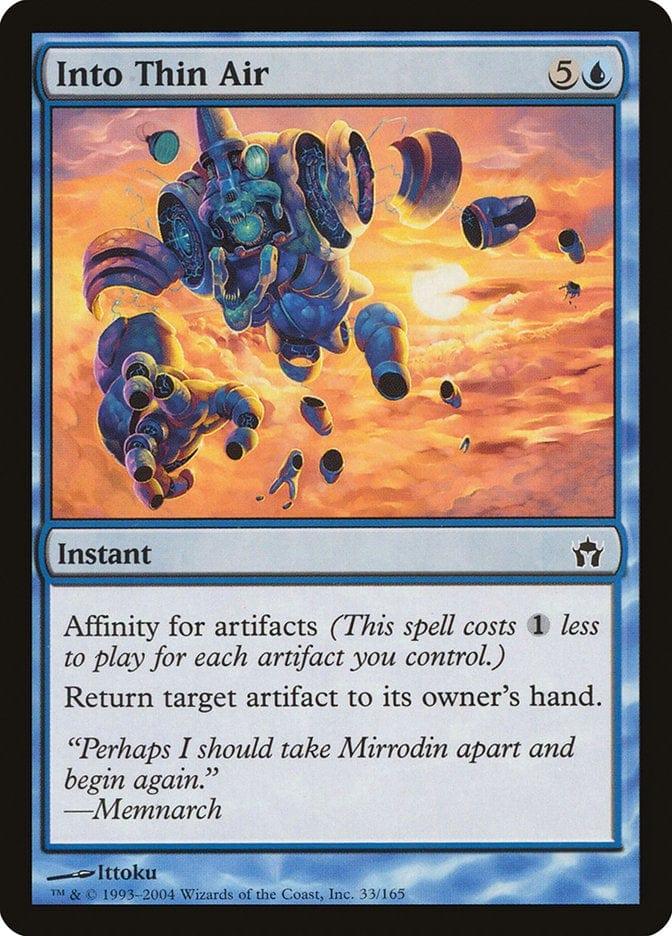 Magic: The Gathering MTG Single Into Thin Air [Fifth Dawn]