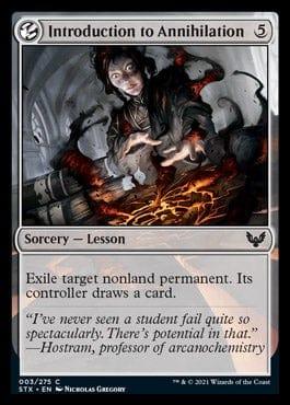 Magic: The Gathering MTG Single Introduction to Annihilation [Strixhaven: School of Mages]