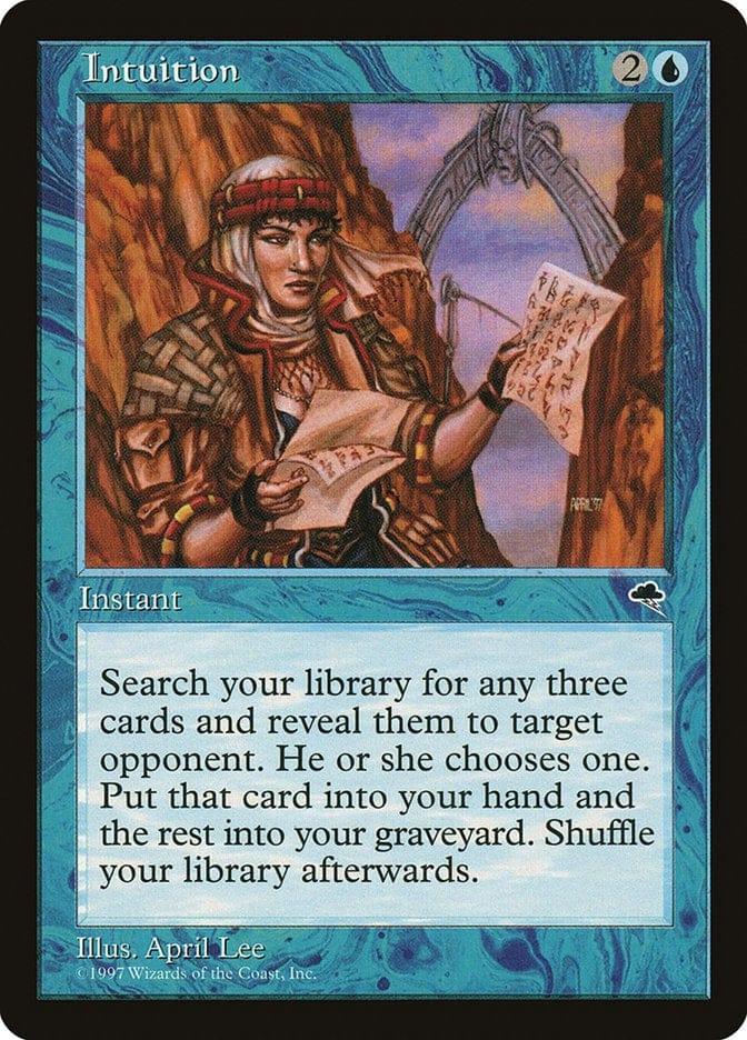 Magic: The Gathering MTG Single Intuition [Tempest]