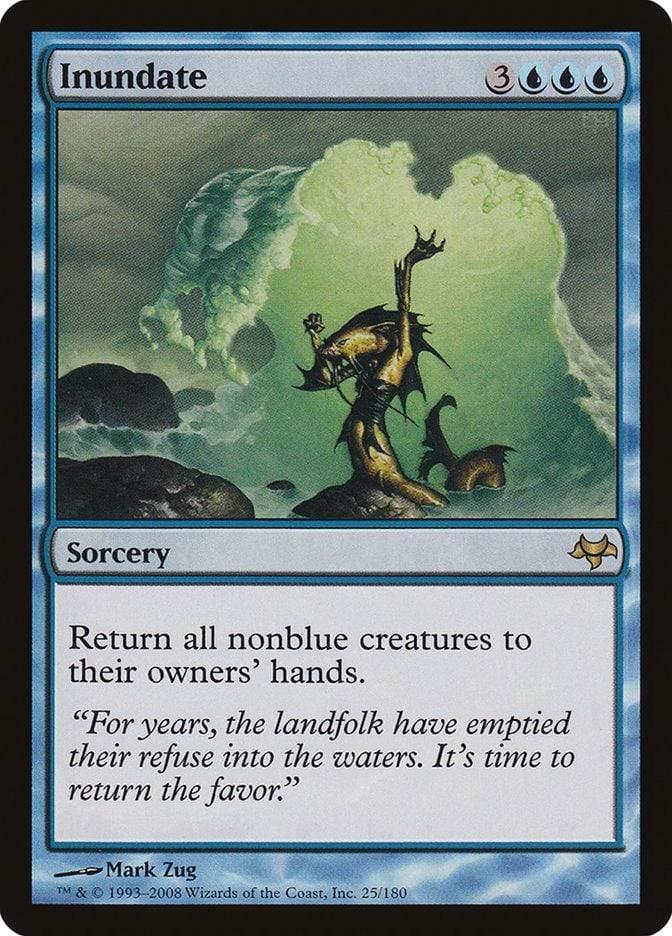 Magic: The Gathering MTG Single Inundate [Eventide]