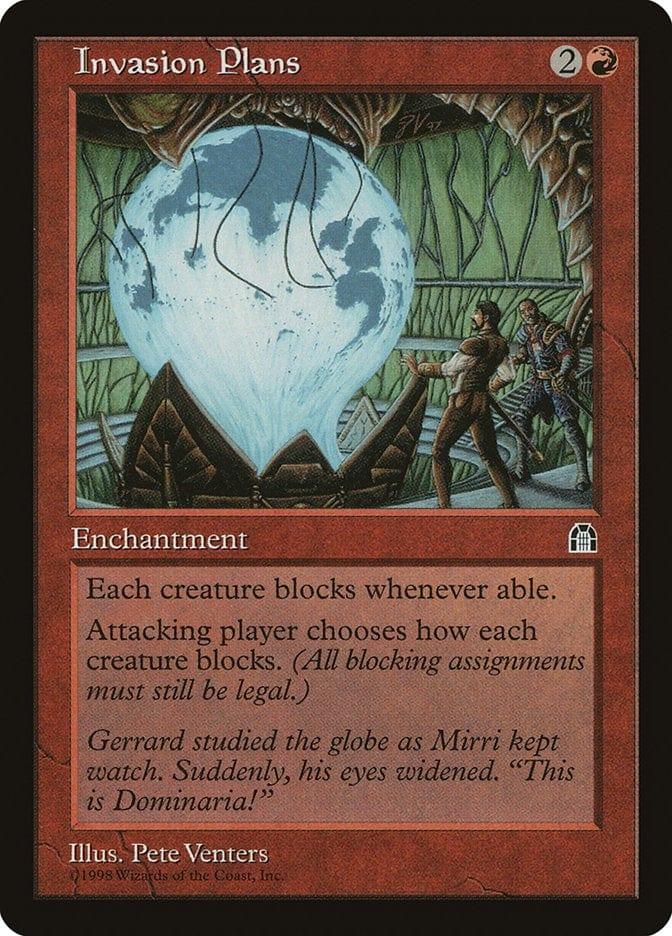 Magic: The Gathering MTG Single Invasion Plans [Stronghold]