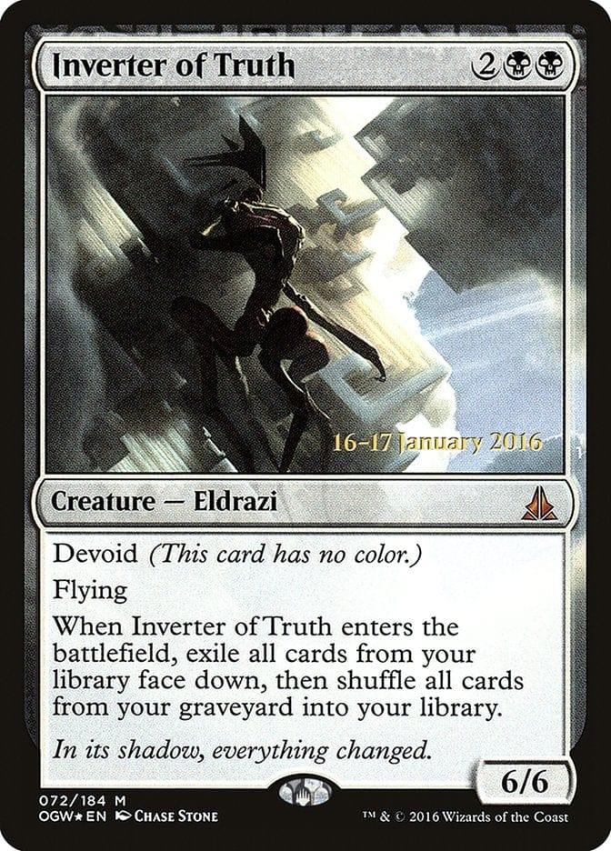 Magic: The Gathering MTG Single Inverter of Truth [Oath of the Gatewatch Prerelease Promos]