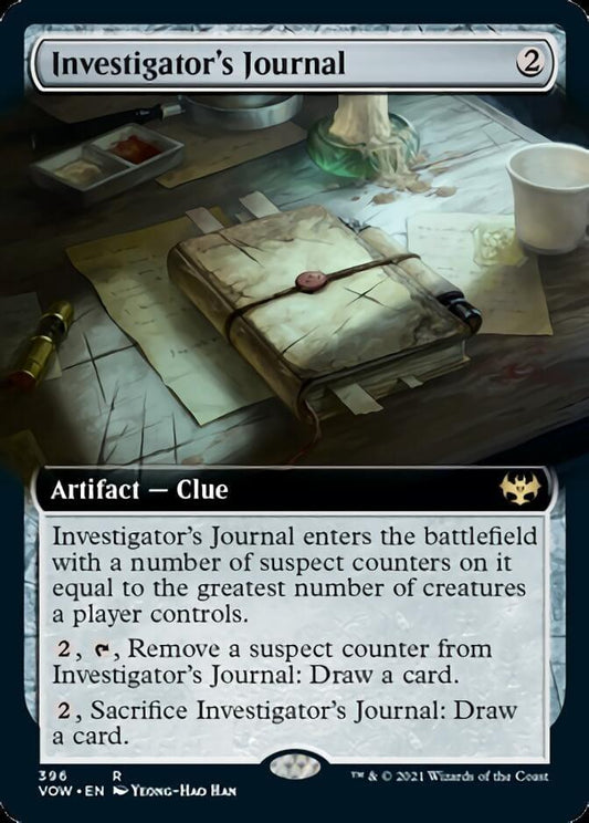 Magic: The Gathering MTG Single Investigator's Journal (Extended) [Innistrad: Crimson Vow]