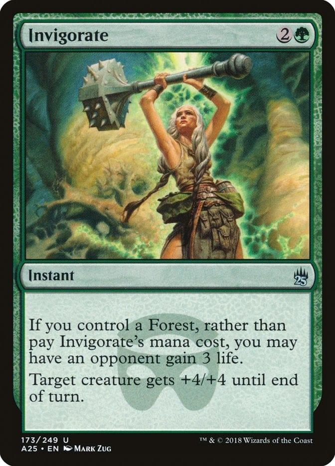 Magic: The Gathering MTG Single Invigorate [Masters 25]