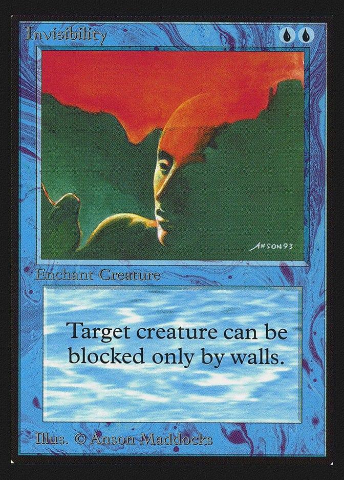 Magic: The Gathering MTG Single Invisibility [International Collectors’ Edition]