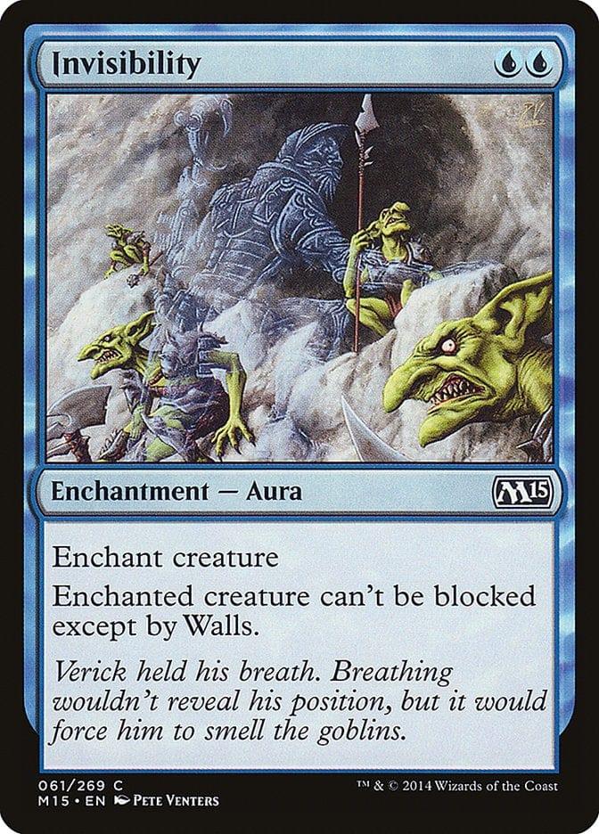Magic: The Gathering MTG Single Invisibility [Magic 2015]