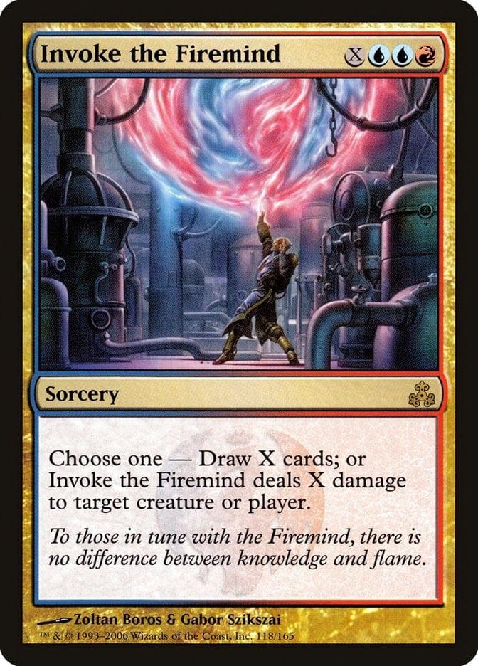 Magic: The Gathering MTG Single Invoke the Firemind [Guildpact]