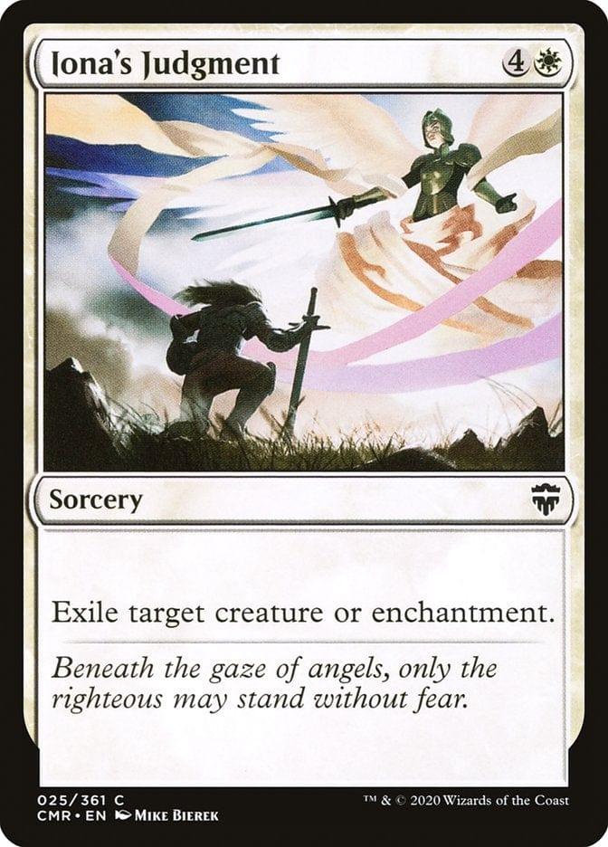 Magic: The Gathering MTG Single Iona's Judgment [Commander Legends]