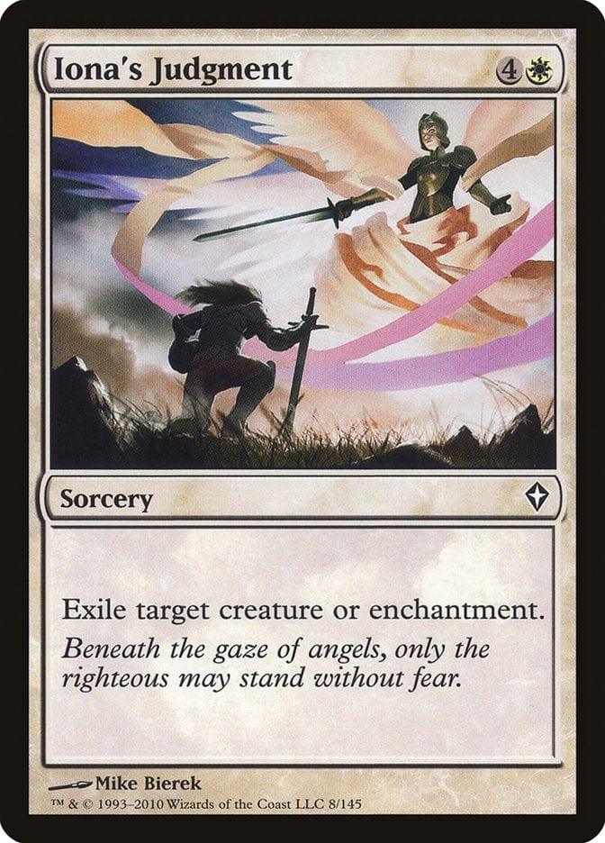 Magic: The Gathering MTG Single Iona's Judgment [Worldwake]