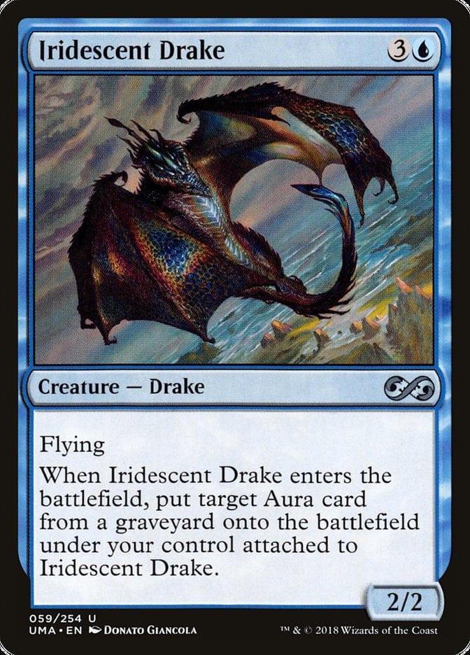 Magic: The Gathering MTG Single Iridescent Drake [Ultimate Masters]