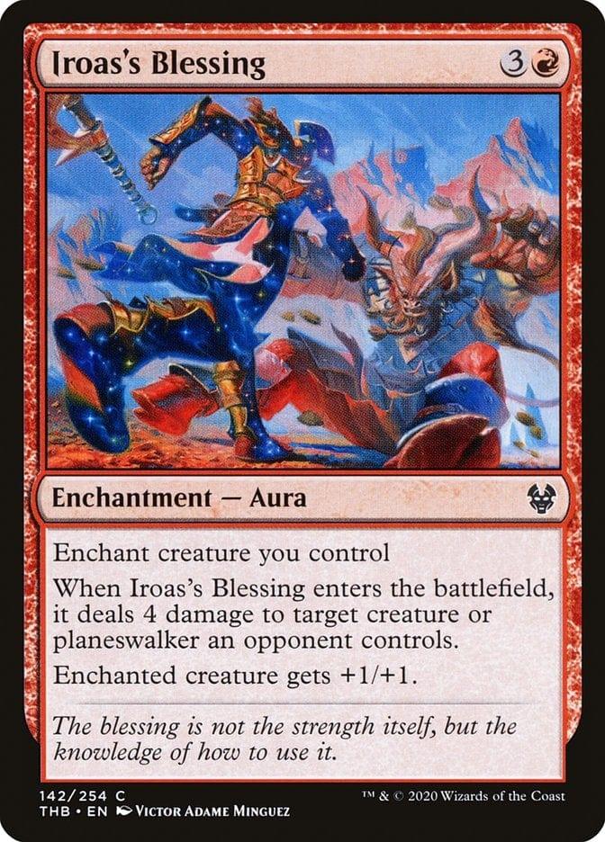 Magic: The Gathering MTG Single Iroas's Blessing [Theros Beyond Death]
