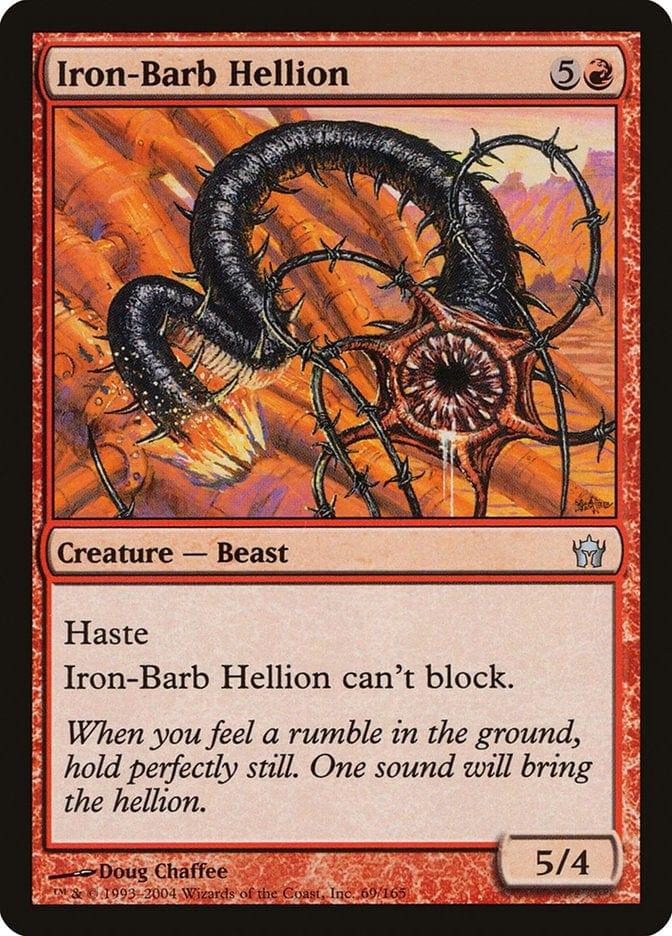 Magic: The Gathering MTG Single Iron-Barb Hellion [Fifth Dawn]