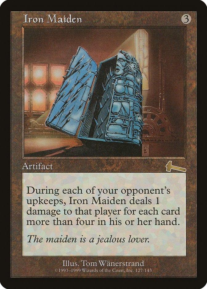 Magic: The Gathering MTG Single Iron Maiden [Urza's Legacy]