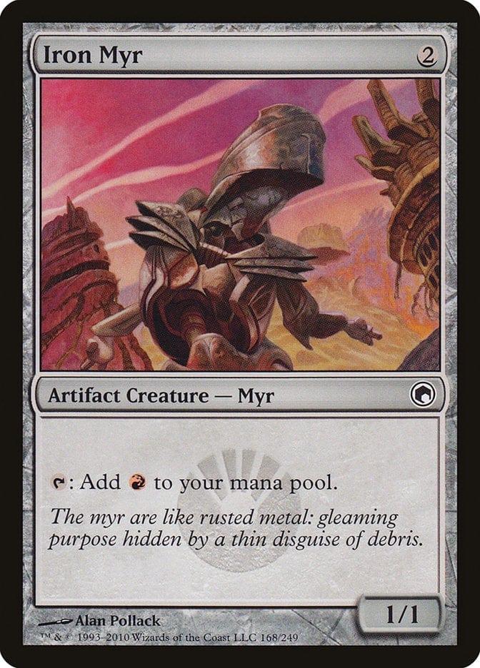 Magic: The Gathering MTG Single Iron Myr [Scars of Mirrodin]