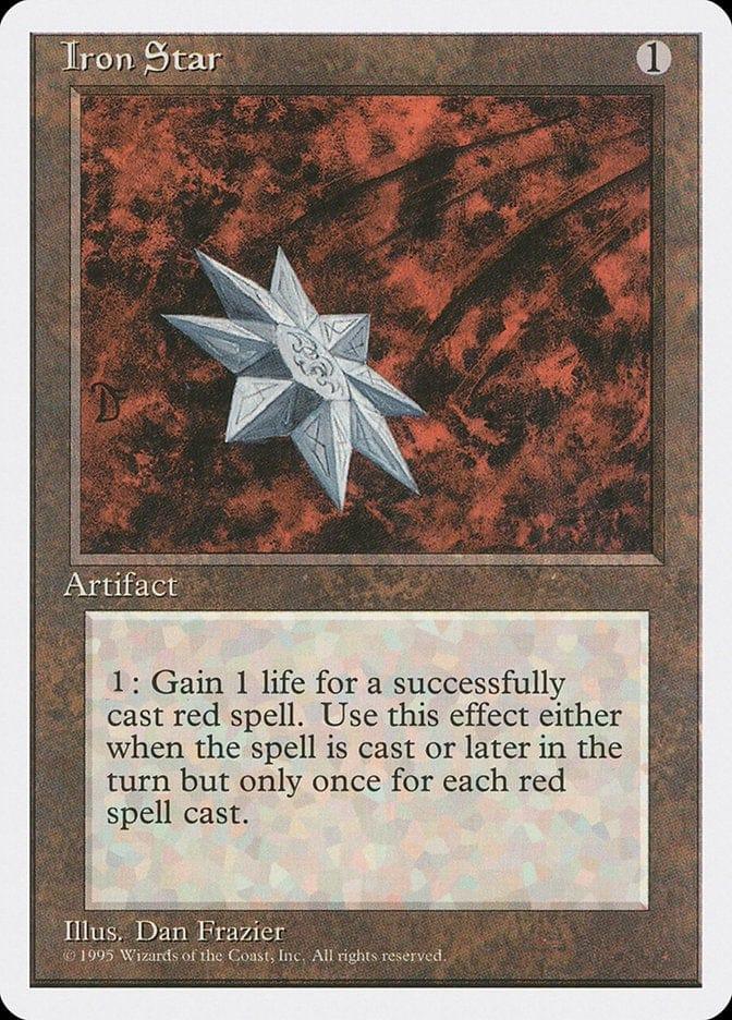 Magic: The Gathering MTG Single Iron Star [Fourth Edition]