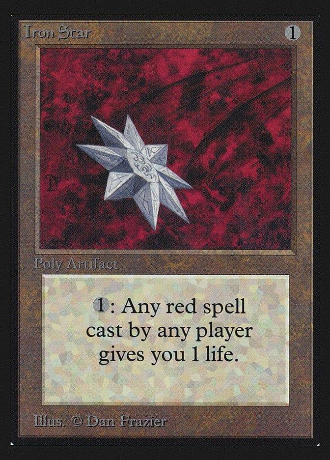 Magic: The Gathering MTG Single Iron Star [International Collectors’ Edition]