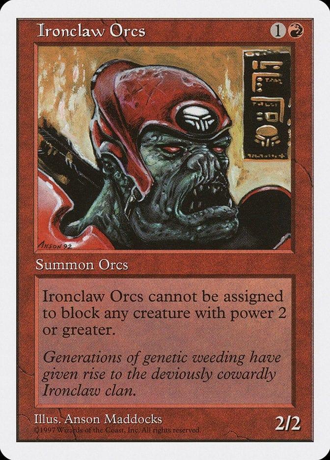 Magic: The Gathering MTG Single Ironclaw Orcs [Fifth Edition]