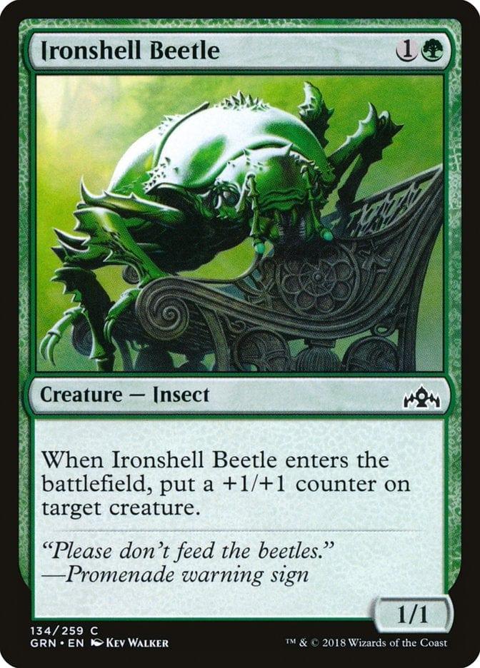 Magic: The Gathering MTG Single Ironshell Beetle [Guilds of Ravnica]