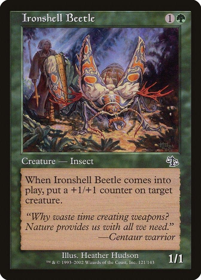 Magic: The Gathering MTG Single Ironshell Beetle [Judgment]