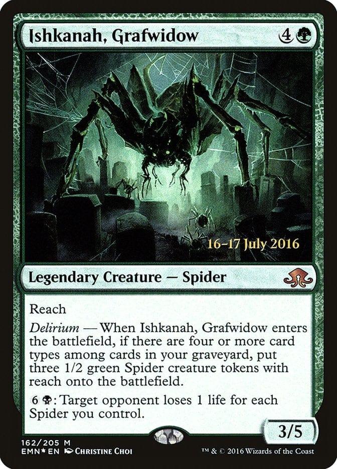 Magic: The Gathering MTG Single Ishkanah, Grafwidow  [Eldritch Moon Prerelease Promos]