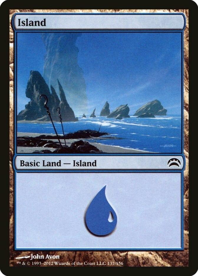 Magic: The Gathering MTG Single Island (137) [Planechase 2012]