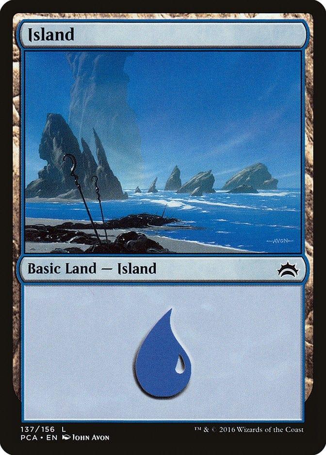 Magic: The Gathering MTG Single Island (137) [Planechase Anthology]