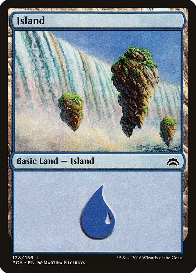 Magic: The Gathering MTG Single Island (138) [Planechase Anthology]