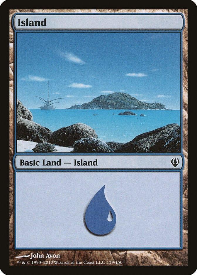 Magic: The Gathering MTG Single Island (139) [Archenemy]