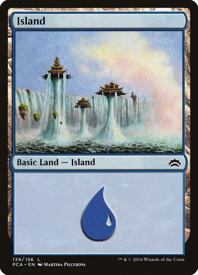 Magic: The Gathering MTG Single Island (139) [Planechase Anthology]