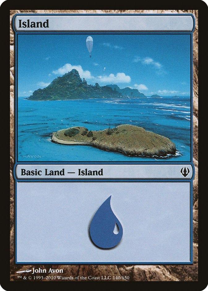 Magic: The Gathering MTG Single Island (140) [Archenemy]