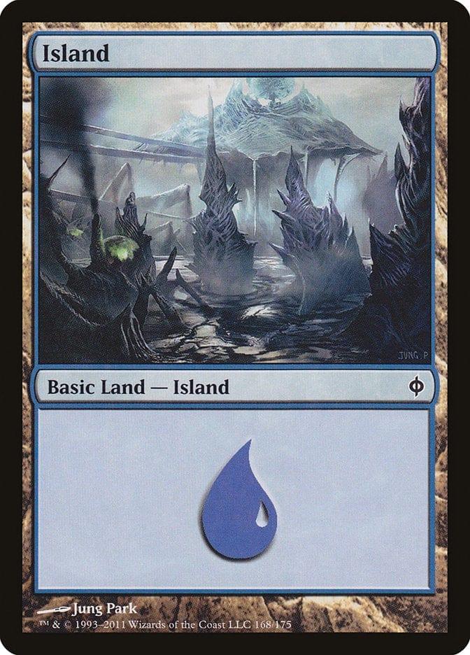 Magic: The Gathering MTG Single Island (168) [New Phyrexia]