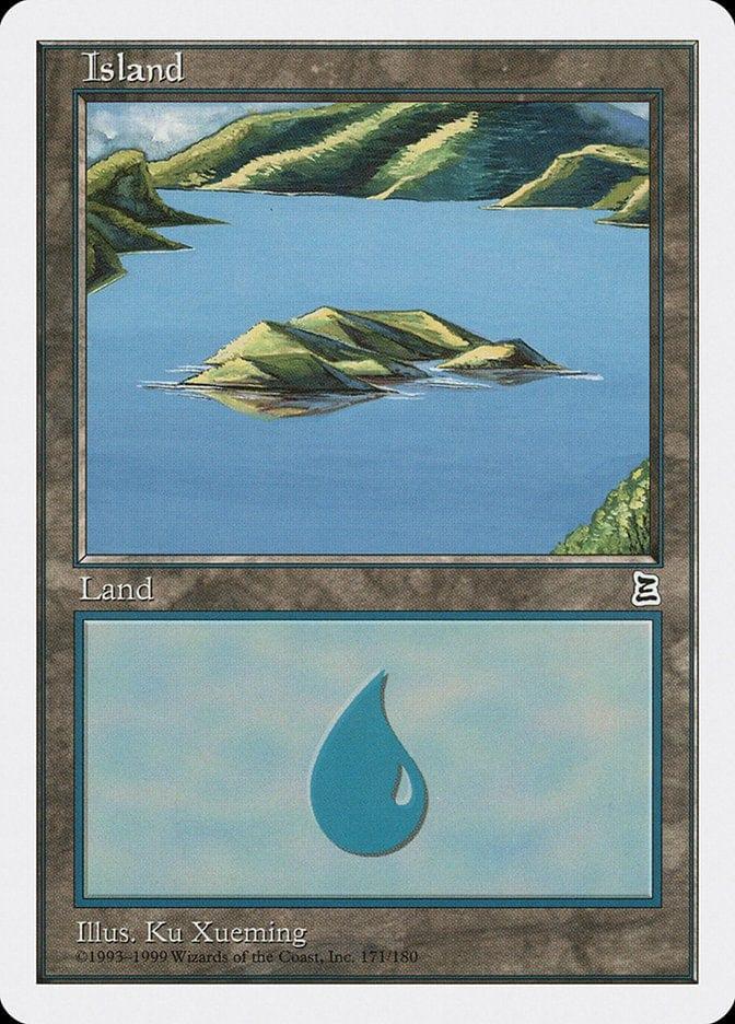 Magic: The Gathering MTG Single Island (171) [Portal Three Kingdoms]