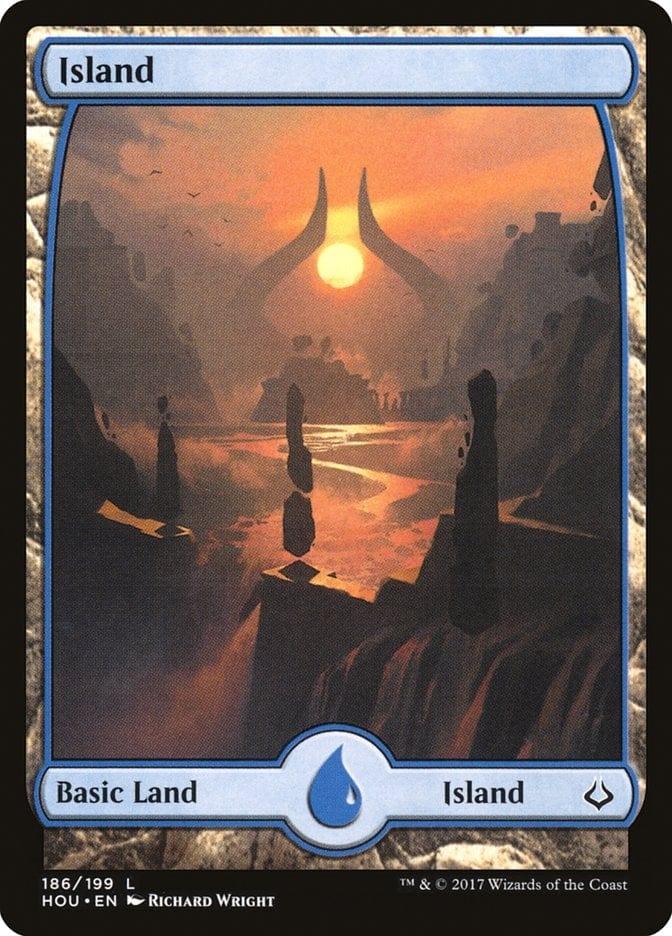 Magic: The Gathering MTG Single Island (186) [Hour of Devastation]