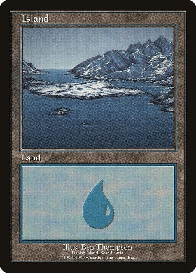 Magic: The Gathering MTG Single Island (2) [European Land Program]