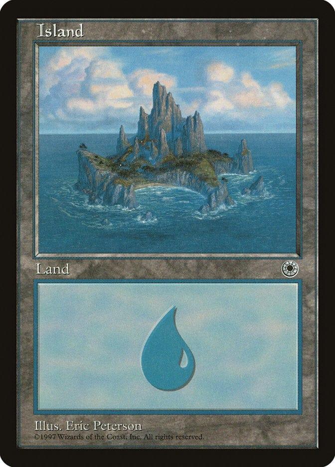Magic: The Gathering MTG Single Island (201) [Portal]