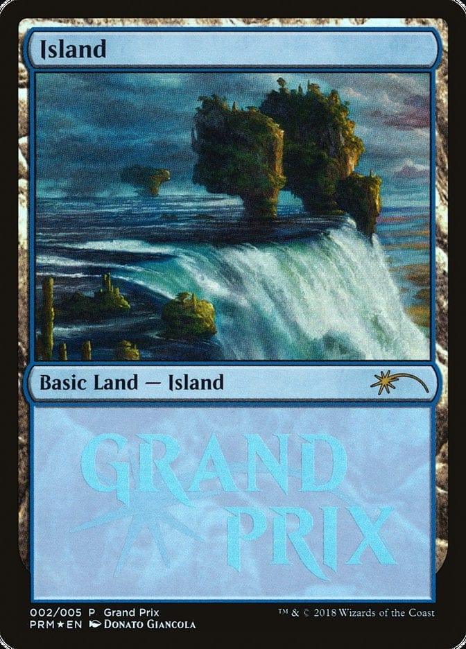 Magic: The Gathering MTG Single Island (2018b) [Grand Prix Promos]