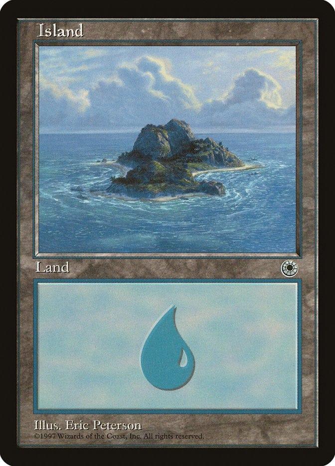 Magic: The Gathering MTG Single Island (202) [Portal]
