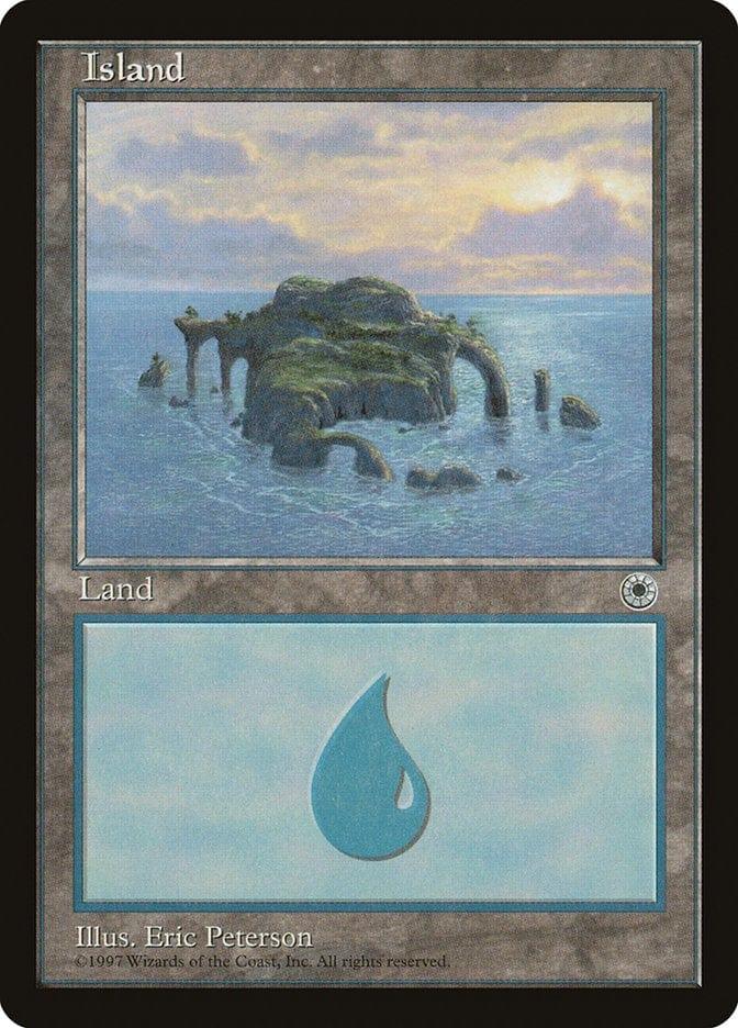 Magic: The Gathering MTG Single Island (203) [Portal]