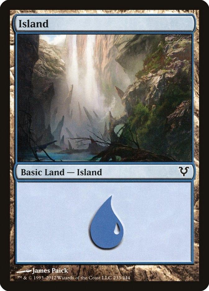 Magic: The Gathering MTG Single Island (233) [Avacyn Restored]