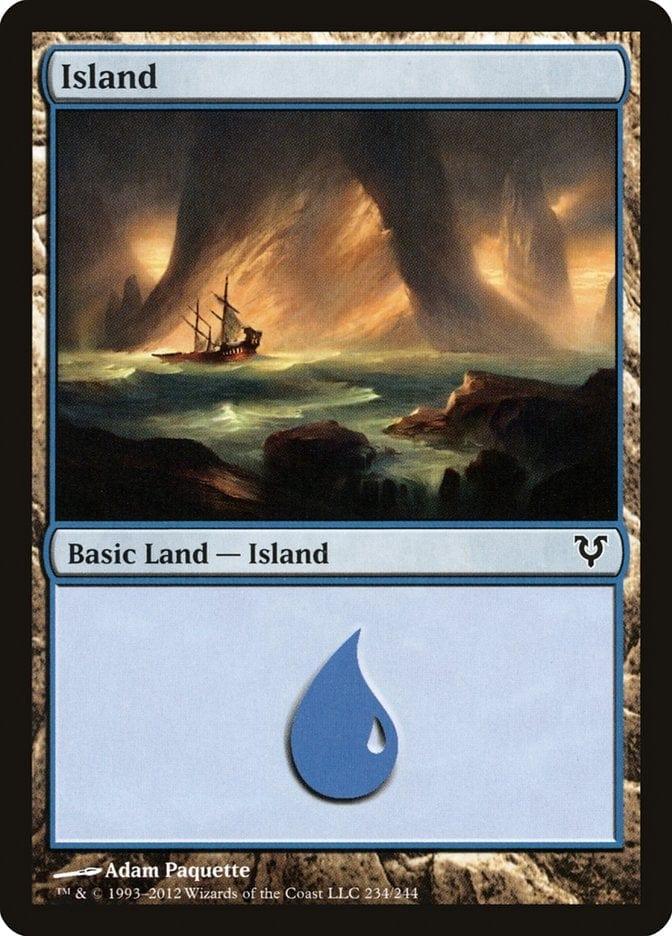 Magic: The Gathering MTG Single Island (234) [Avacyn Restored]